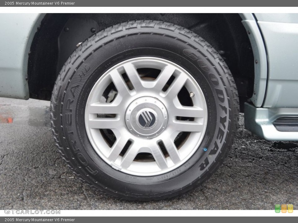 2005 Mercury Mountaineer V6 Premier Wheel and Tire Photo #77176843
