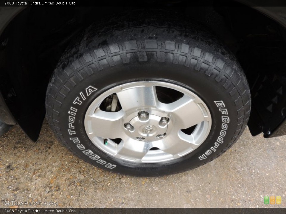 2008 Toyota Tundra Limited Double Cab Wheel and Tire Photo #77178233