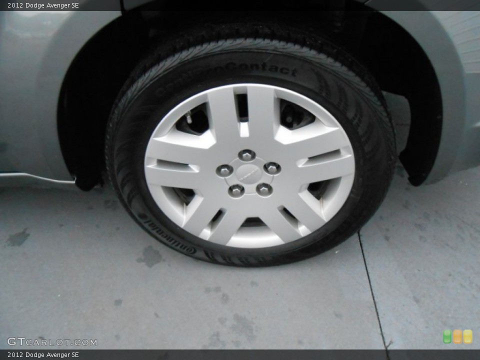 2012 Dodge Avenger SE Wheel and Tire Photo #77180812