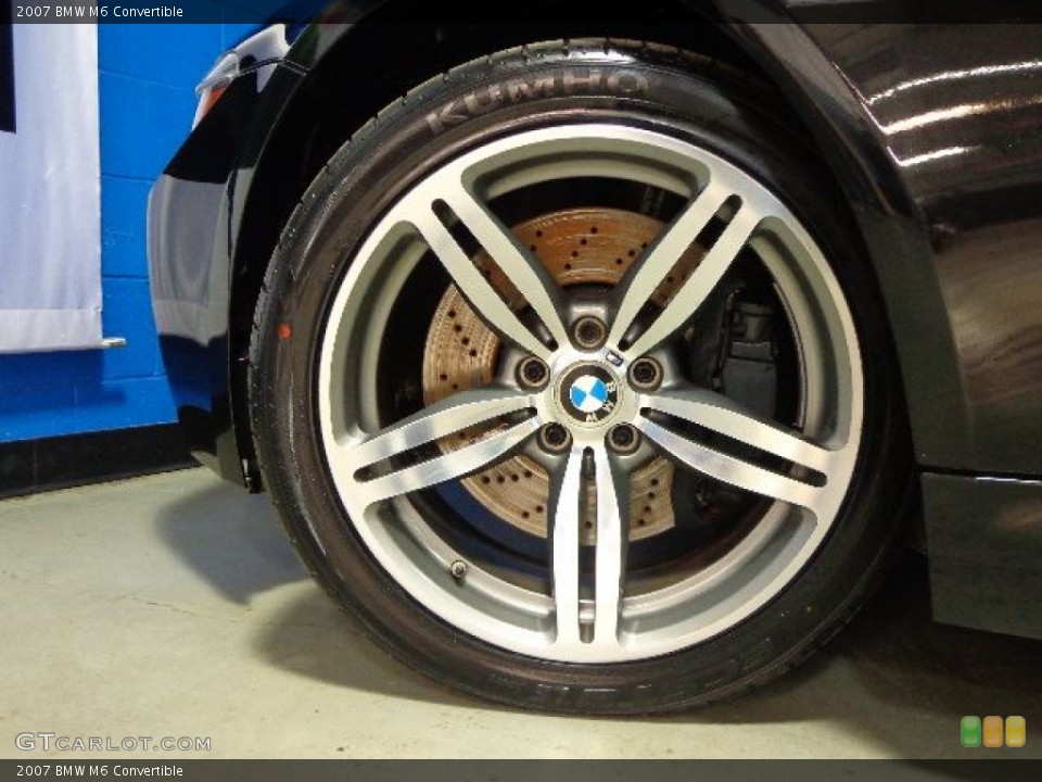 2007 BMW M6 Convertible Wheel and Tire Photo #77181593