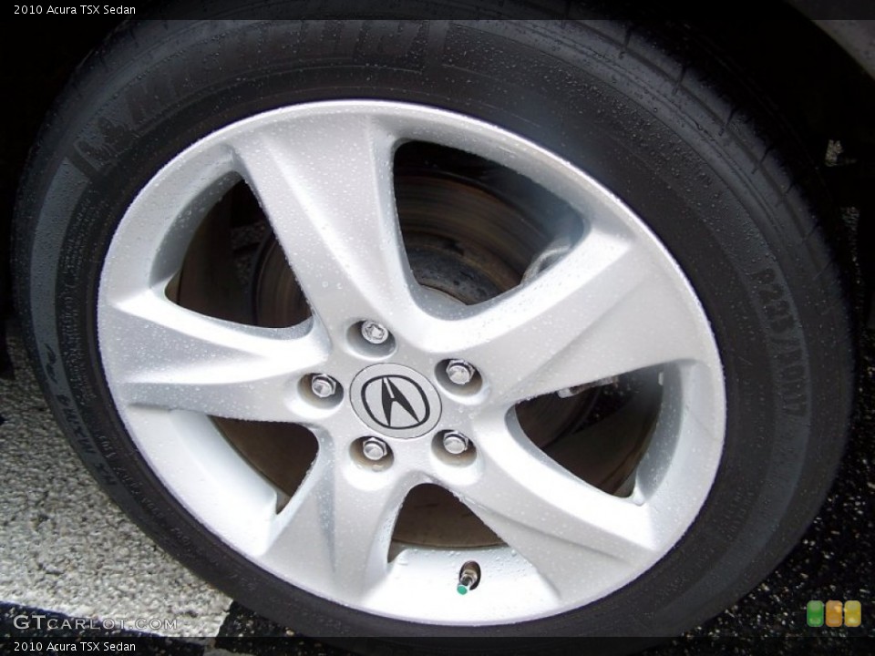 2010 Acura TSX Sedan Wheel and Tire Photo #77182172