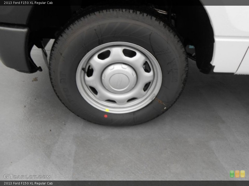 2013 Ford F150 XL Regular Cab Wheel and Tire Photo #77184479