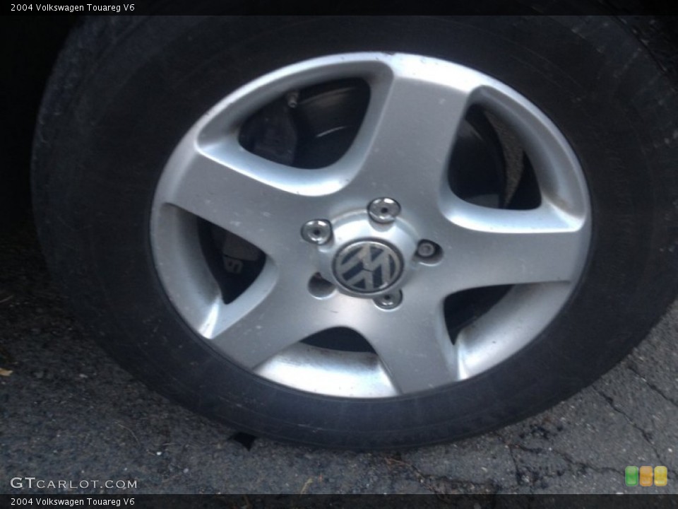 2004 Volkswagen Touareg V6 Wheel and Tire Photo #77186189