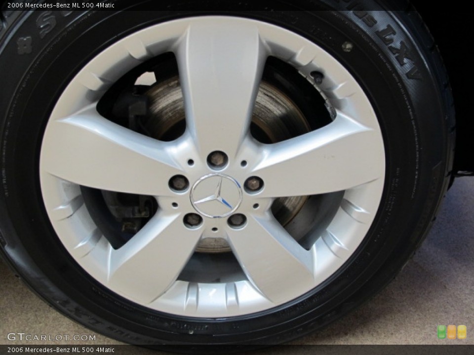 2006 Mercedes-Benz ML 500 4Matic Wheel and Tire Photo #77190392