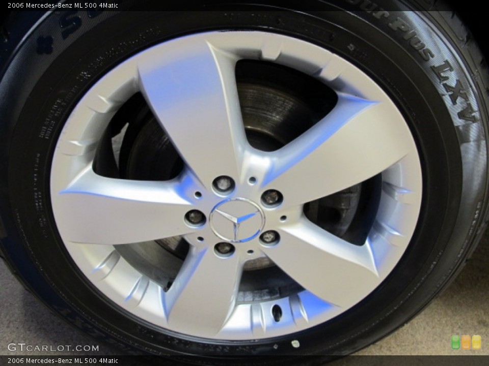 2006 Mercedes-Benz ML 500 4Matic Wheel and Tire Photo #77190415
