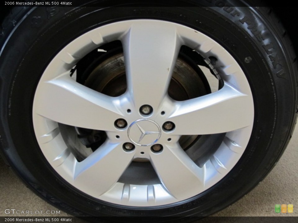 2006 Mercedes-Benz ML 500 4Matic Wheel and Tire Photo #77190431