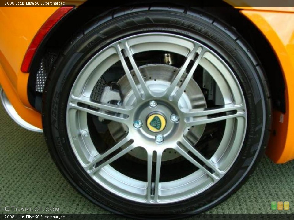 2008 Lotus Elise SC Supercharged Wheel and Tire Photo #7719078
