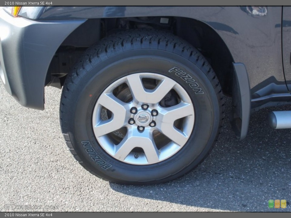 2010 Nissan Xterra SE 4x4 Wheel and Tire Photo #77192232