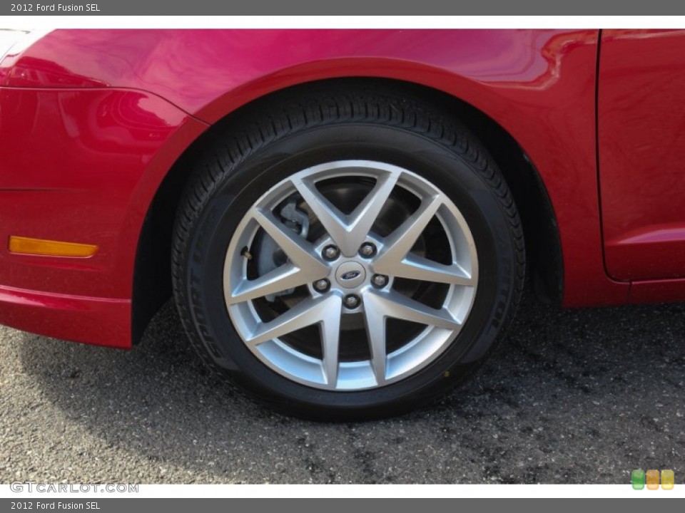 2012 Ford Fusion SEL Wheel and Tire Photo #77193809