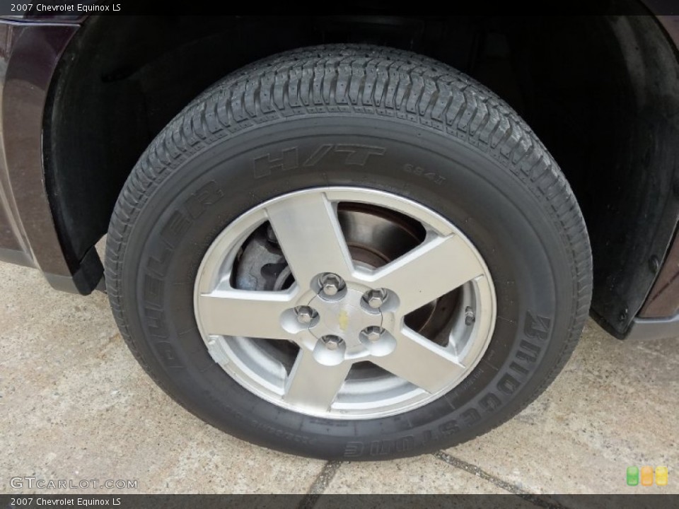 2007 Chevrolet Equinox LS Wheel and Tire Photo #77201702