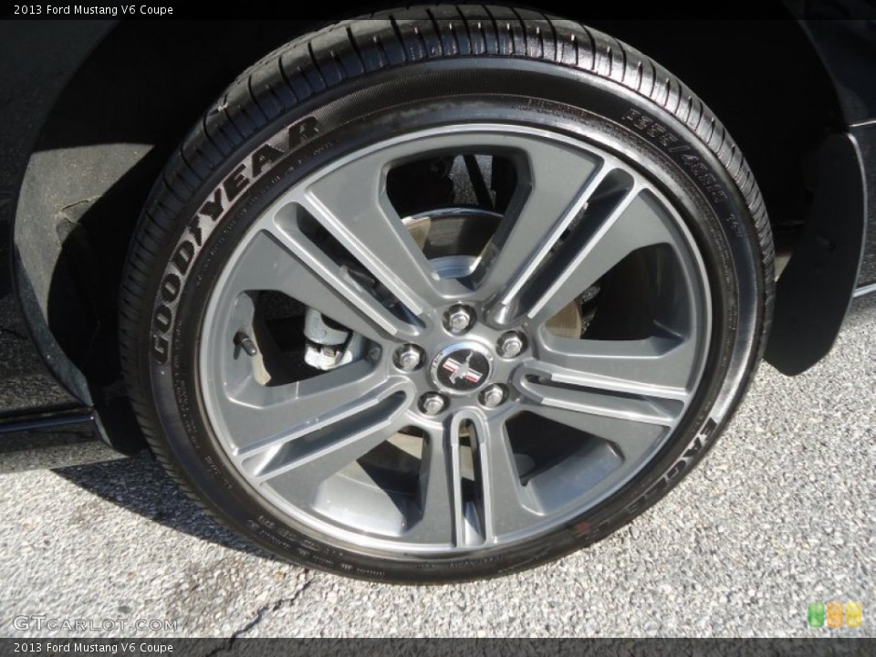 2013 Ford Mustang V6 Coupe Wheel and Tire Photo #77208874