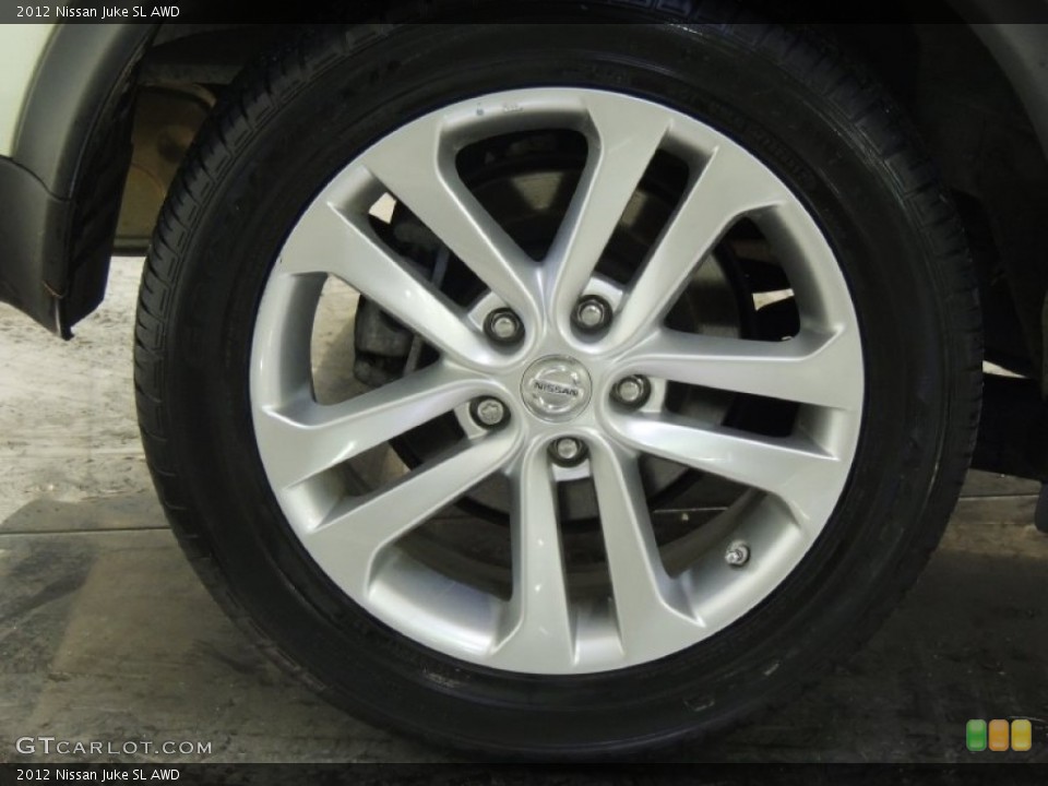 2012 Nissan Juke SL AWD Wheel and Tire Photo #77210308