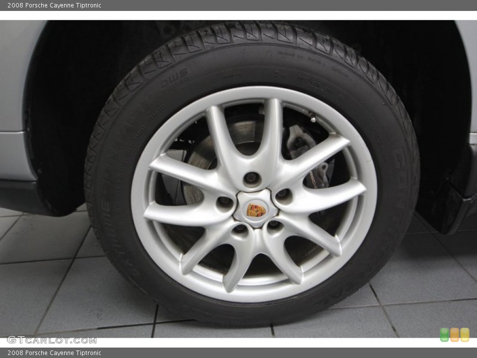 2008 Porsche Cayenne Tiptronic Wheel and Tire Photo #77214557
