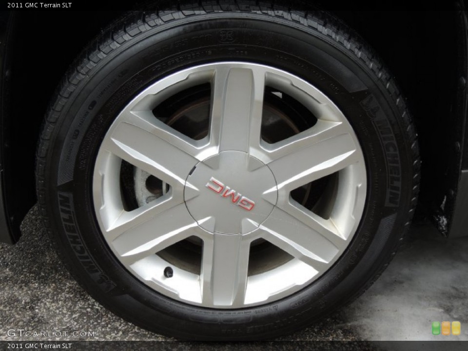 2011 GMC Terrain SLT Wheel and Tire Photo #77215156