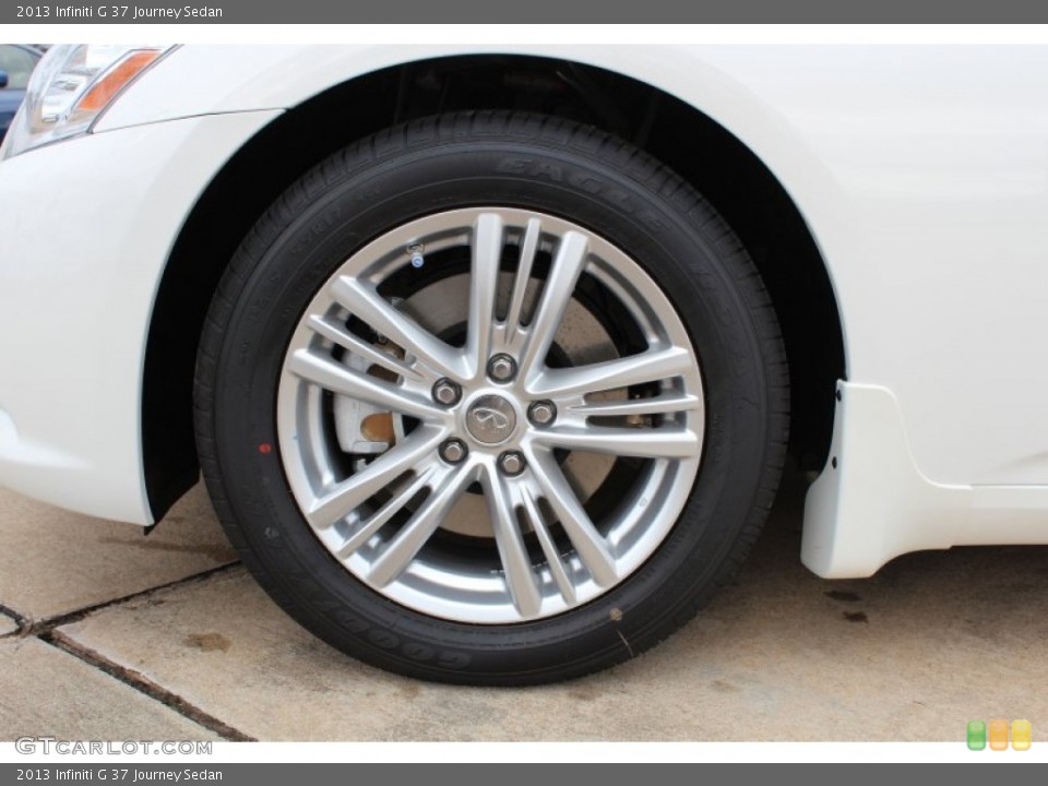 2013 Infiniti G 37 Journey Sedan Wheel and Tire Photo #77219666