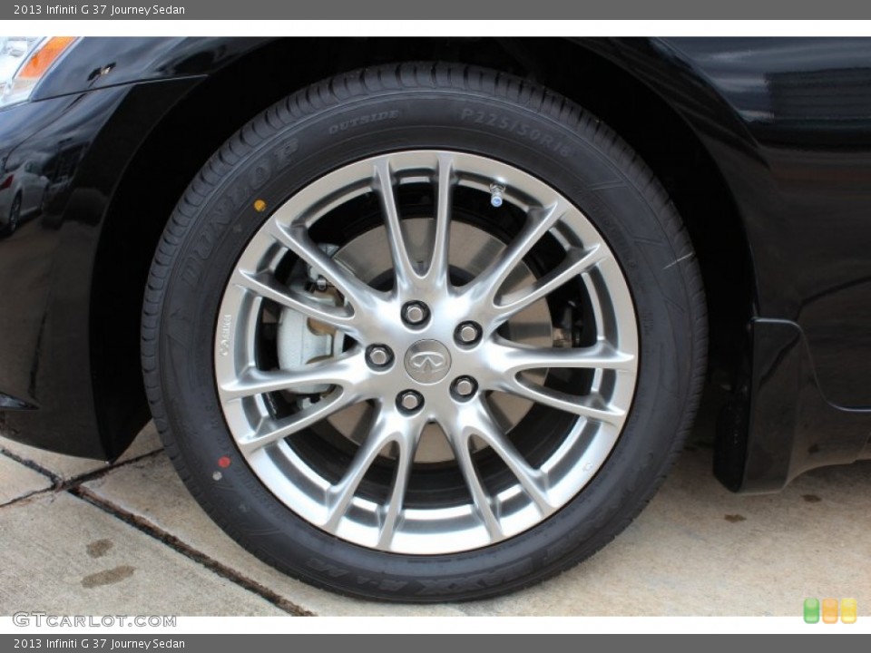 2013 Infiniti G 37 Journey Sedan Wheel and Tire Photo #77220449