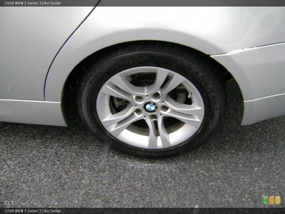 2008 BMW 3 Series 328xi Sedan Wheel and Tire Photo #77222213