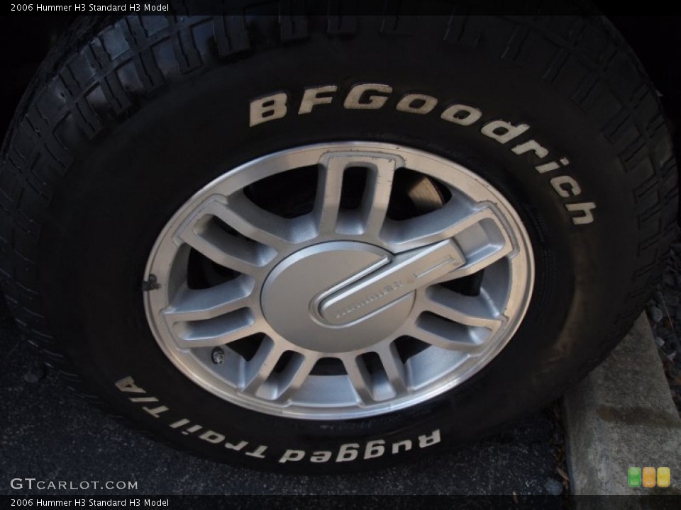2006 Hummer H3  Wheel and Tire Photo #77223377