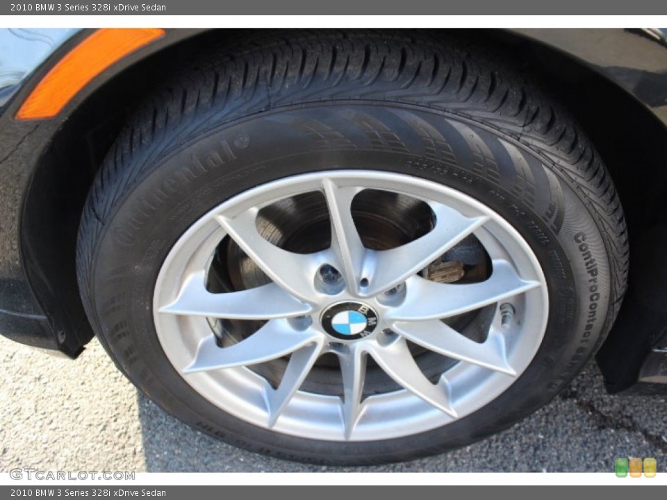 2010 BMW 3 Series 328i xDrive Sedan Wheel and Tire Photo #77223766