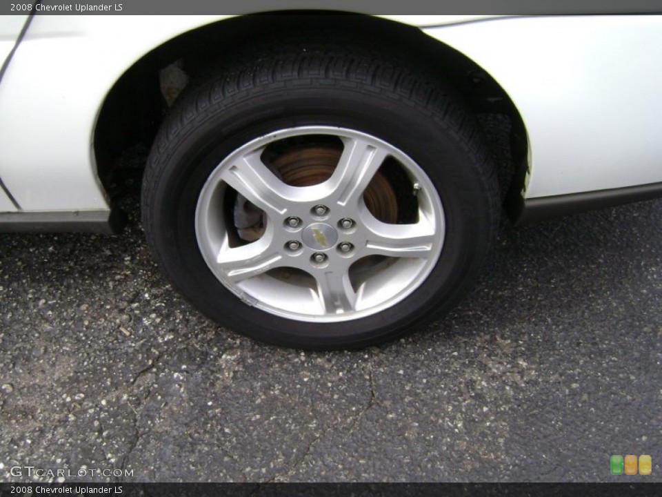 2008 Chevrolet Uplander LS Wheel and Tire Photo #77223770