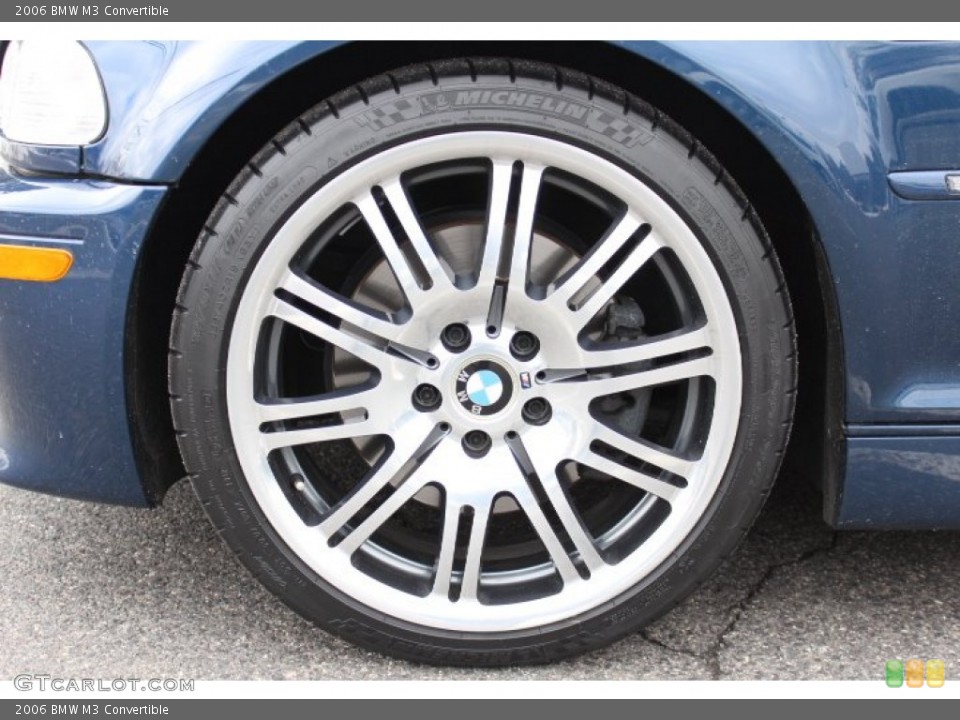 2006 BMW M3 Convertible Wheel and Tire Photo #77225775