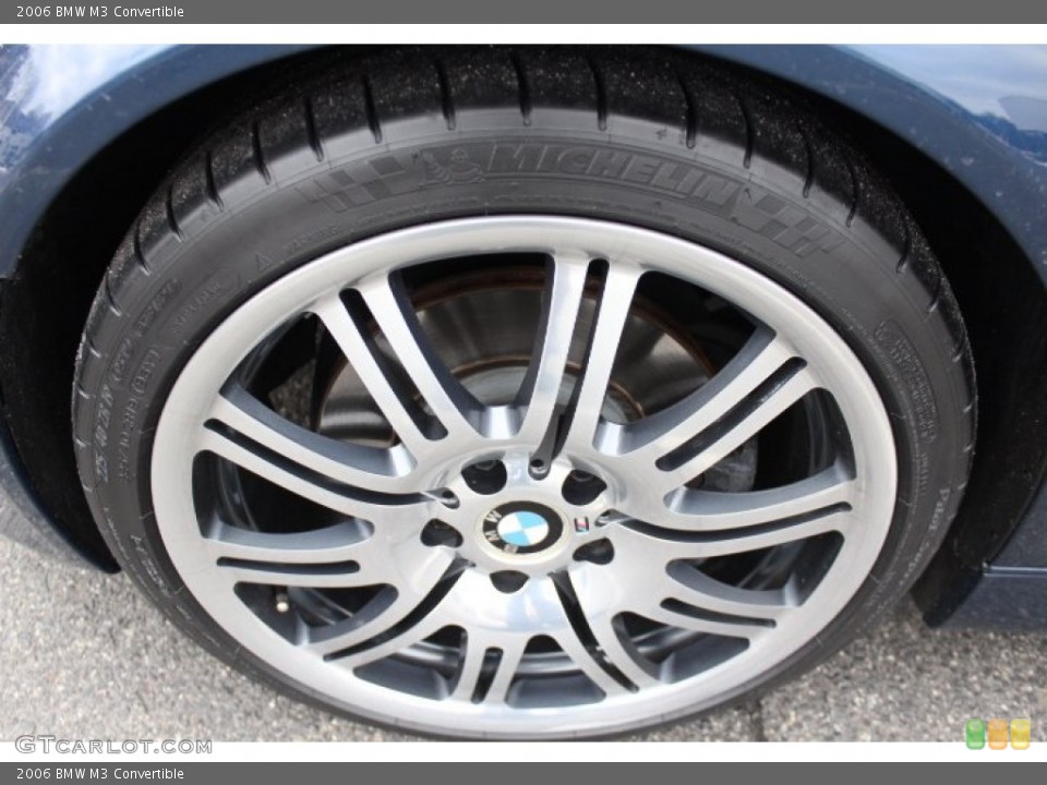2006 BMW M3 Convertible Wheel and Tire Photo #77225798