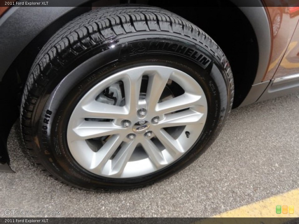 2011 Ford Explorer XLT Wheel and Tire Photo #77226865