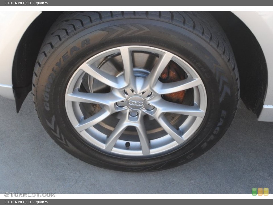 2010 Audi Q5 3.2 quattro Wheel and Tire Photo #77227523