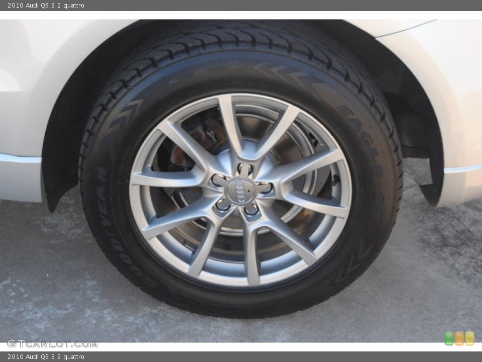 2010 Audi Q5 3.2 quattro Wheel and Tire Photo #77227553
