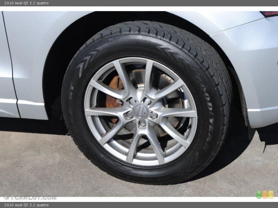 2010 Audi Q5 3.2 quattro Wheel and Tire Photo #77227707