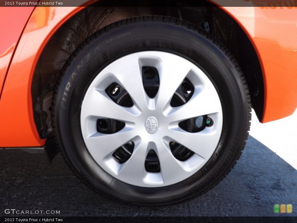 2013 Toyota Prius c Hybrid Two Wheel and Tire Photo #77230516