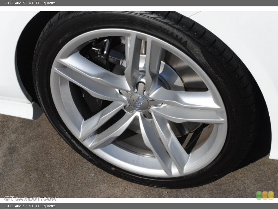 2013 Audi S7 4.0 TFSI quattro Wheel and Tire Photo #77233340