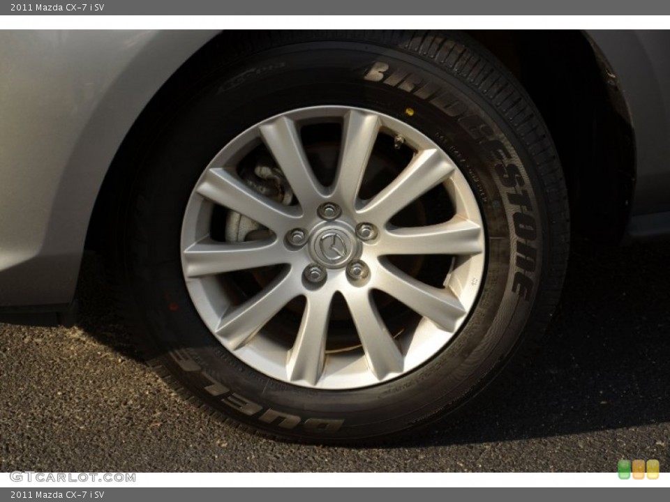 2011 Mazda CX-7 i SV Wheel and Tire Photo #77234395