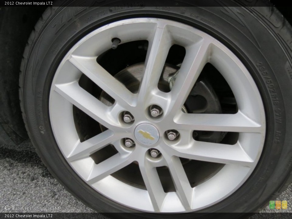 2012 Chevrolet Impala LTZ Wheel and Tire Photo #77239655