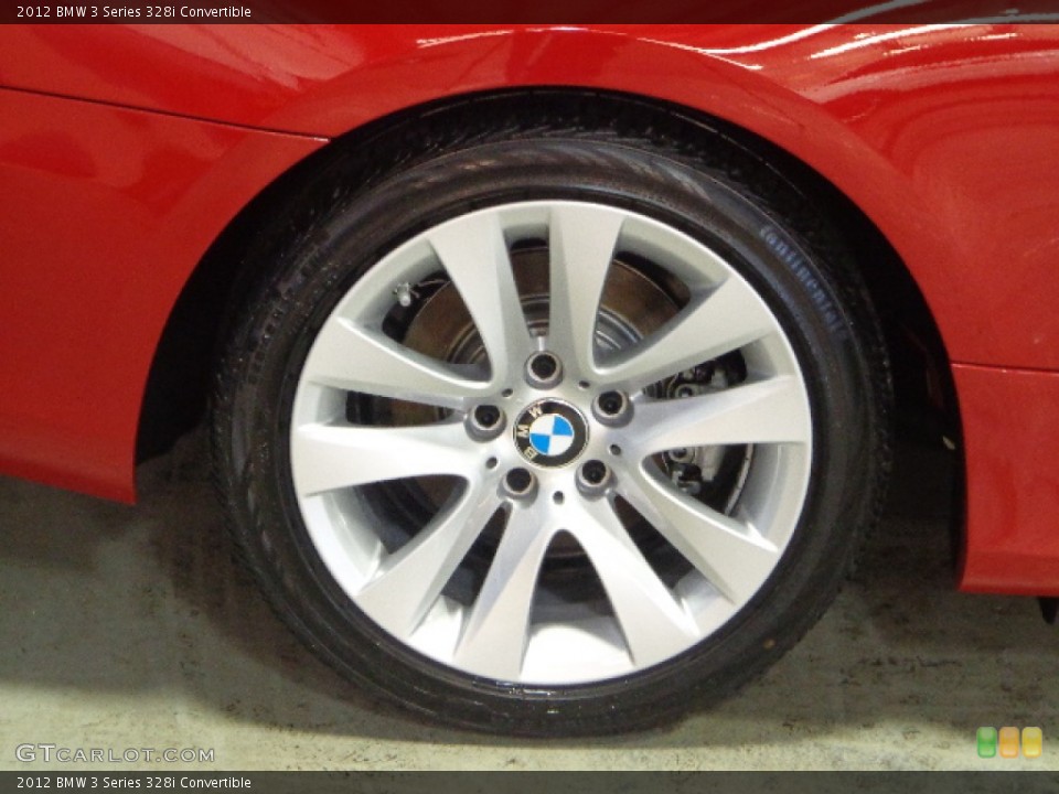 2012 BMW 3 Series 328i Convertible Wheel and Tire Photo #77240651