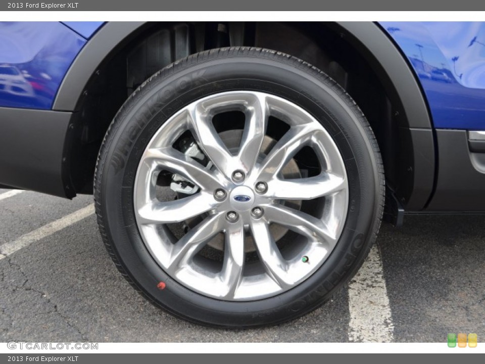 2013 Ford Explorer XLT Wheel and Tire Photo #77242739