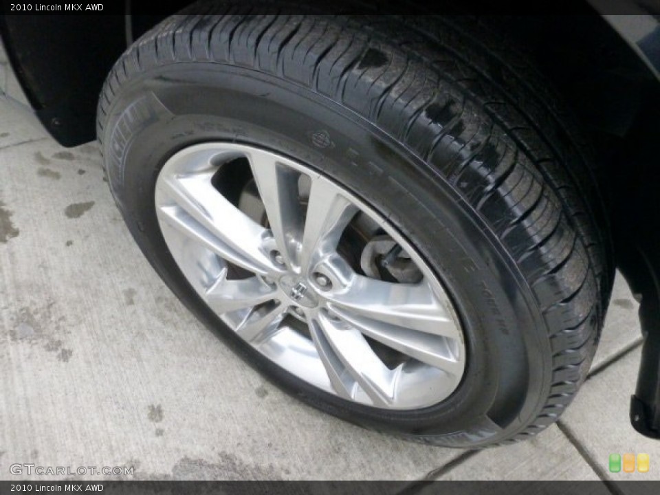 2010 Lincoln MKX AWD Wheel and Tire Photo #77245073