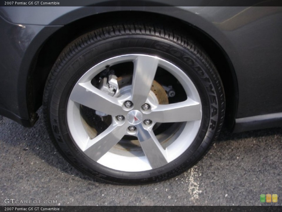 2007 Pontiac G6 GT Convertible Wheel and Tire Photo #77246432