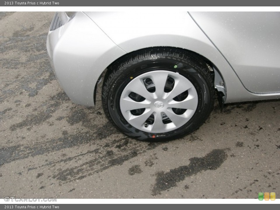 2013 Toyota Prius c Hybrid Two Wheel and Tire Photo #77253722