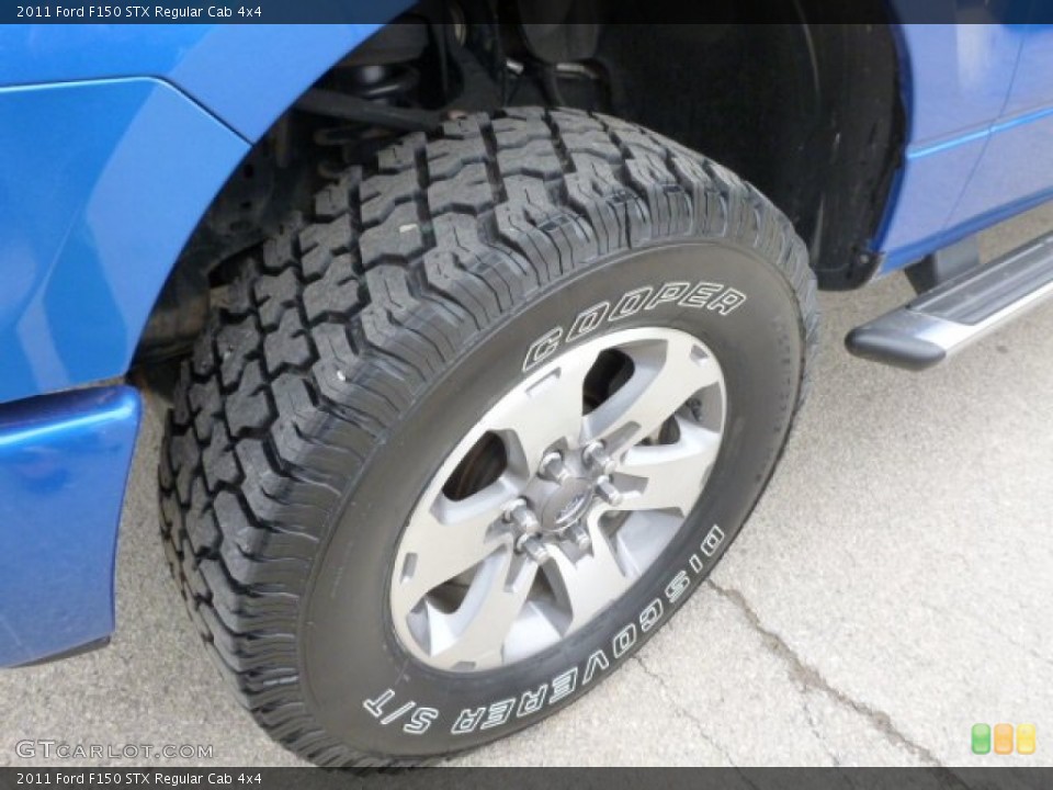 2011 Ford F150 STX Regular Cab 4x4 Wheel and Tire Photo #77259747