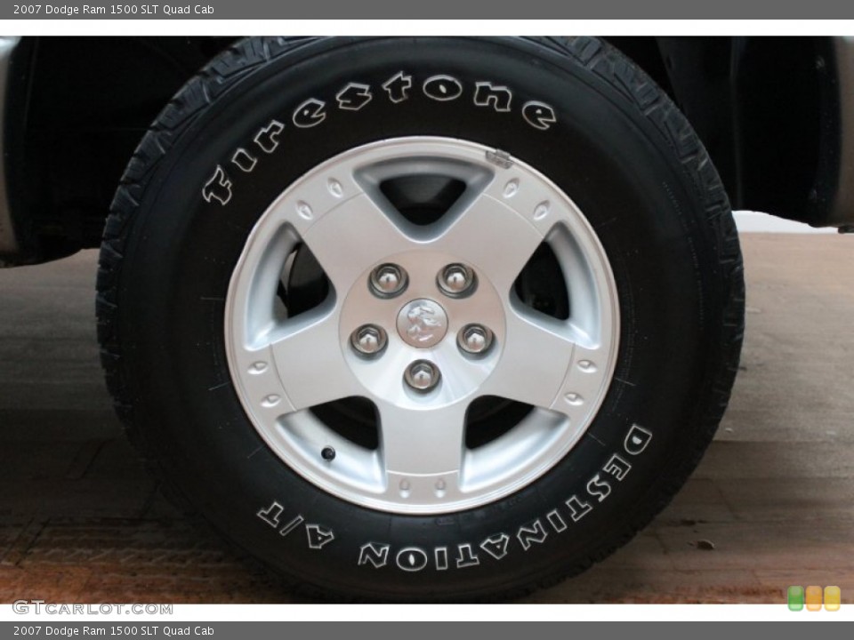 2007 Dodge Ram 1500 SLT Quad Cab Wheel and Tire Photo #77259824
