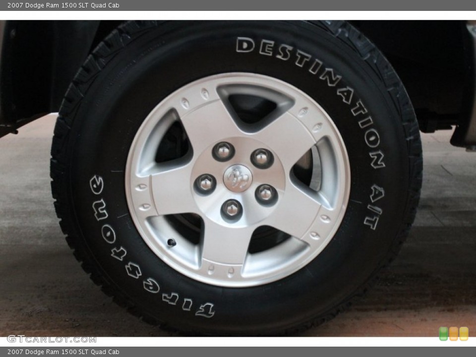 2007 Dodge Ram 1500 SLT Quad Cab Wheel and Tire Photo #77259865