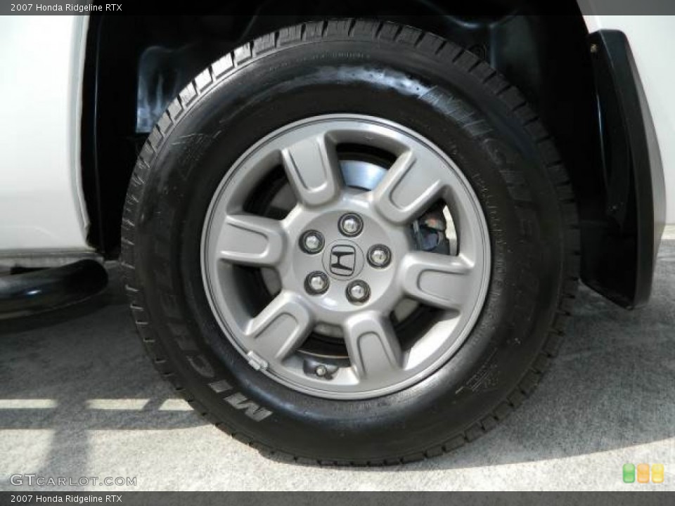 2007 Honda Ridgeline RTX Wheel and Tire Photo #77260235