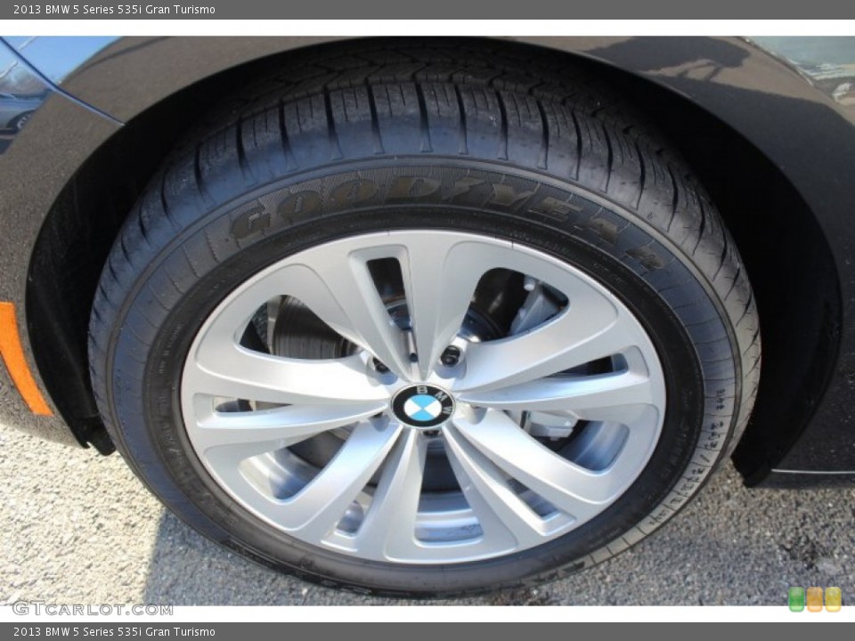 2013 BMW 5 Series 535i Gran Turismo Wheel and Tire Photo #77262090