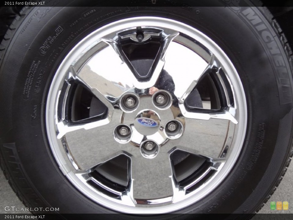 2011 Ford Escape XLT Wheel and Tire Photo #77263562