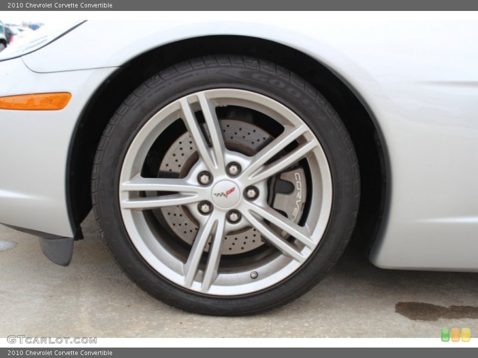 2010 Chevrolet Corvette Convertible Wheel and Tire Photo #77265380