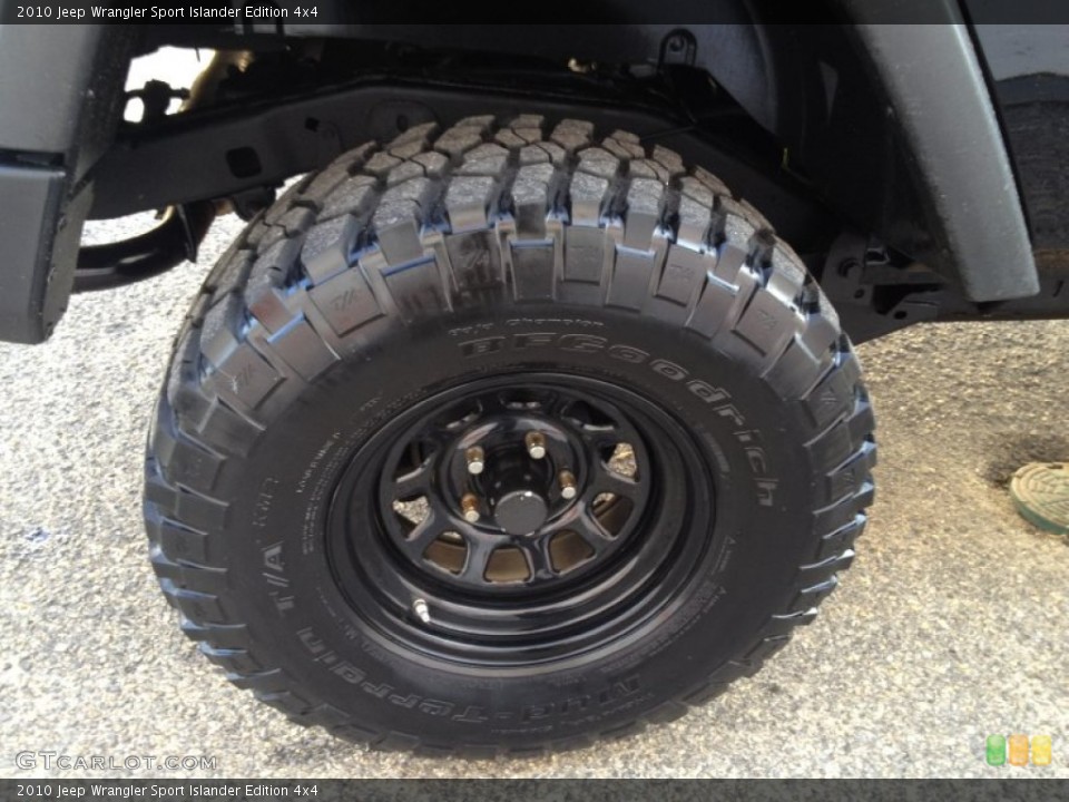 2010 Jeep Wrangler Custom Wheel and Tire Photo #77268026