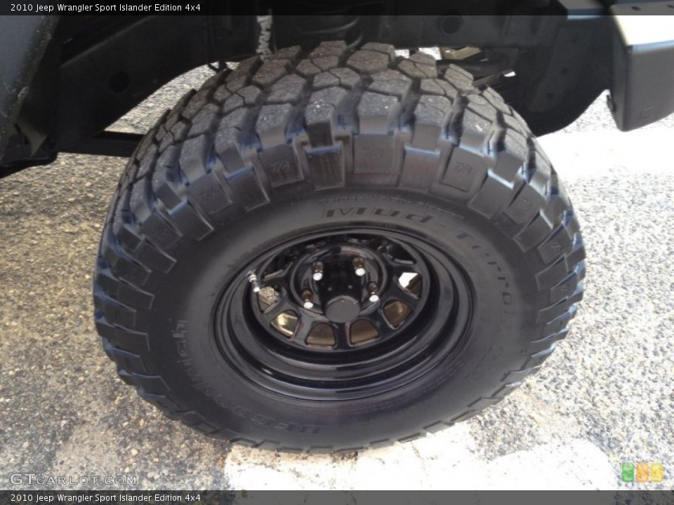 2010 Jeep Wrangler Custom Wheel and Tire Photo #77268041
