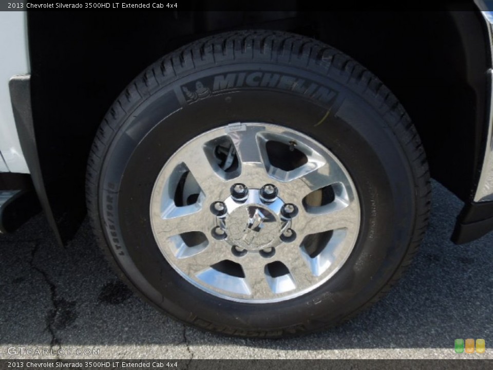 2013 Chevrolet Silverado 3500HD LT Extended Cab 4x4 Wheel and Tire Photo #77269502