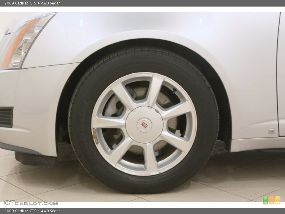 2009 Cadillac CTS 4 AWD Sedan Wheel and Tire Photo #77269589